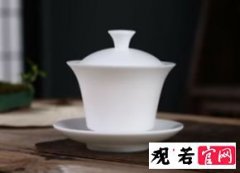 羊脂玉瓷两才盖碗手抓壶功夫茶具