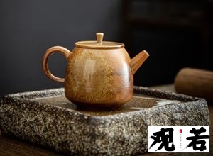 如何鉴别一把柴烧壶的真假?落灰釉和火痕!